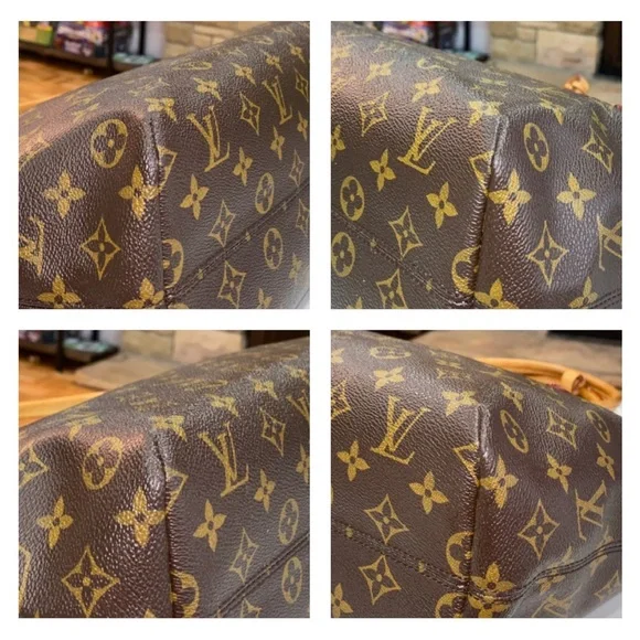 Louis Vuitton Brown Monogram Shoulder Bag - Picture 9 of 16
